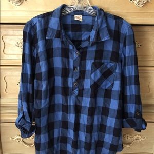 Faded Glory Plaid Long Sleeve